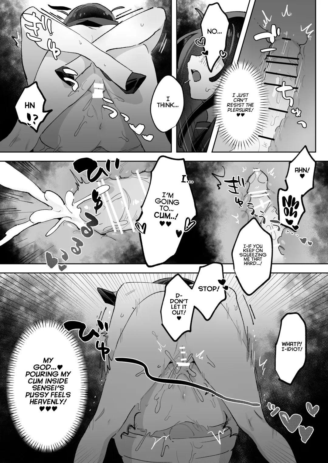 Hentai Seito ni Toritsukarete Shinu made Love Love Ecchi | Haunted by My Perverted Student As We Made Love to Death Fhentai - Page 28