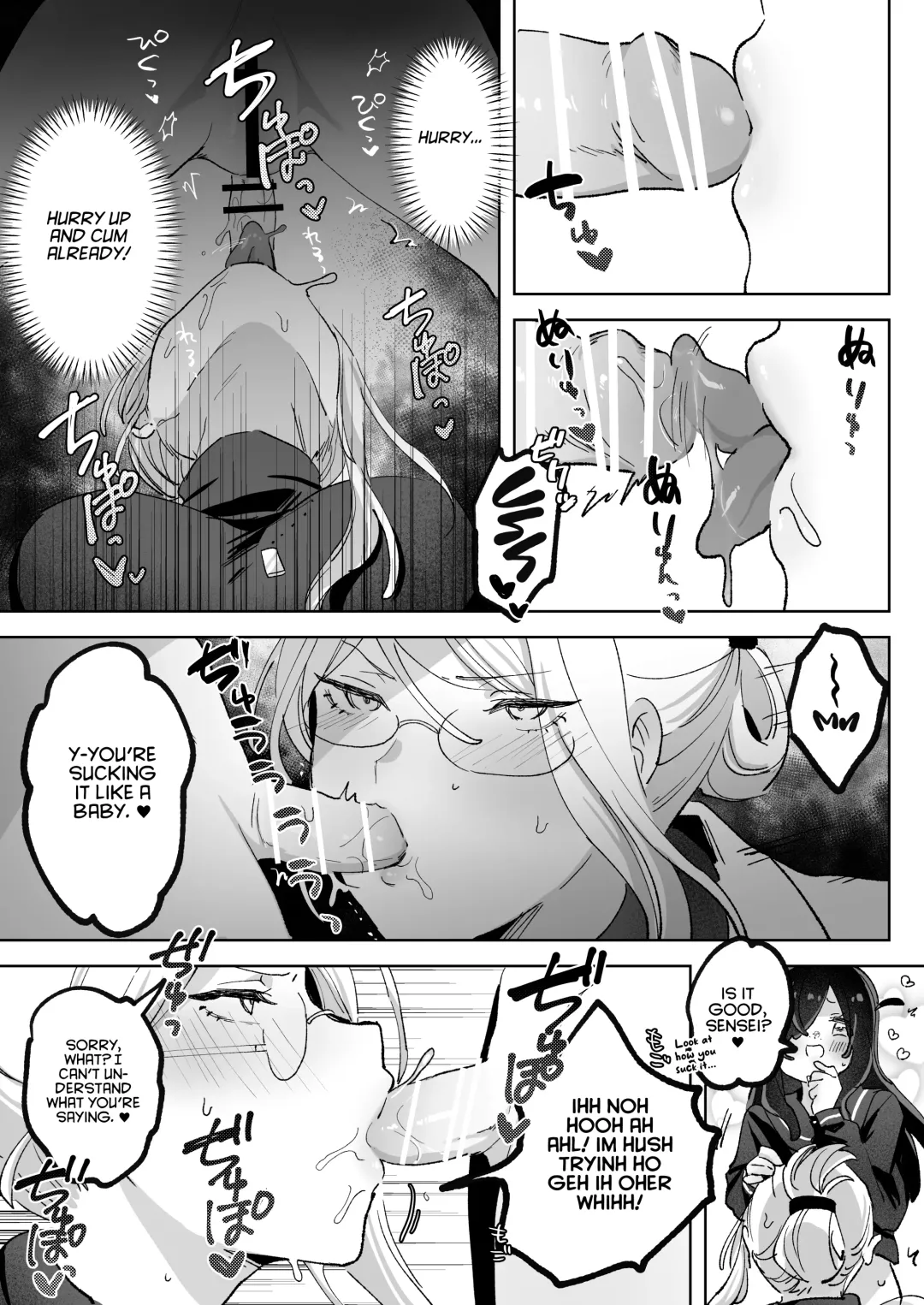 Hentai Seito ni Toritsukarete Shinu made Love Love Ecchi | Haunted by My Perverted Student As We Made Love to Death Fhentai - Page 32