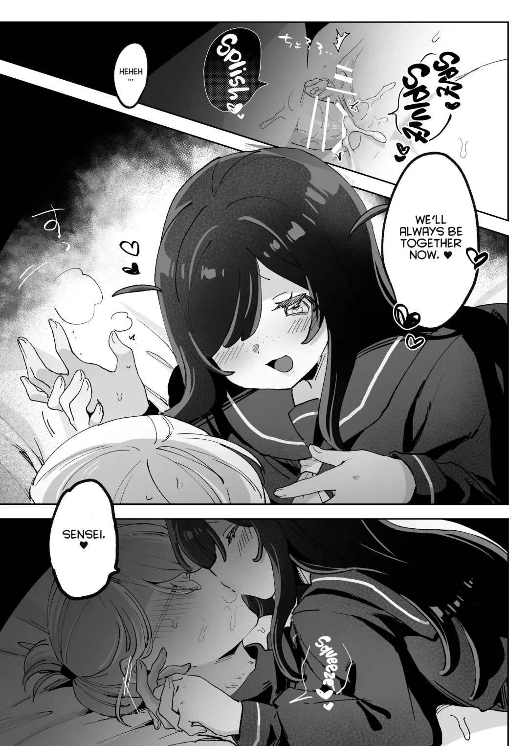 Hentai Seito ni Toritsukarete Shinu made Love Love Ecchi | Haunted by My Perverted Student As We Made Love to Death Fhentai - Page 61