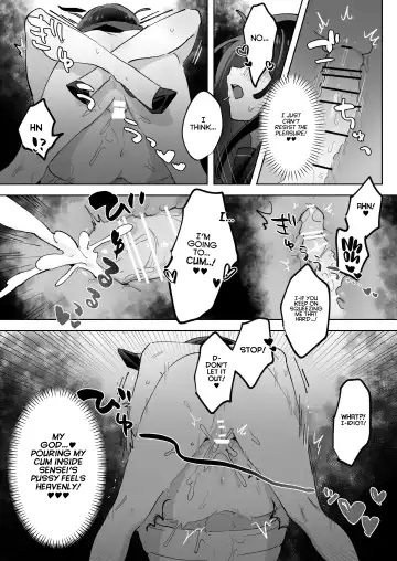 Hentai Seito ni Toritsukarete Shinu made Love Love Ecchi | Haunted by My Perverted Student As We Made Love to Death Fhentai - Page 28