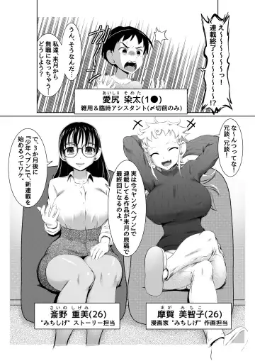 [Yuuki Tsumugi] Ecchi na Onna Mangakka Combi 2 "Rensai Junbi wa Kitsui no da!" Fhentai - Page 2