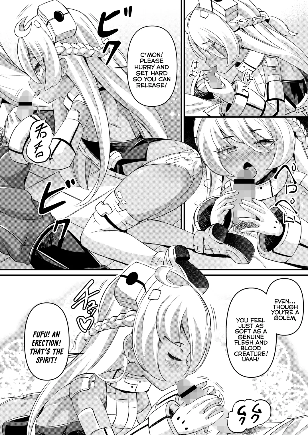 [Garoudo] Iseki Mamori no Golem-san | The Ruins' Protector Golem Fhentai - Page 12