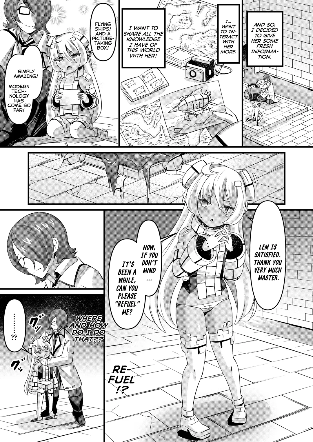 [Garoudo] Iseki Mamori no Golem-san | The Ruins' Protector Golem Fhentai - Page 5