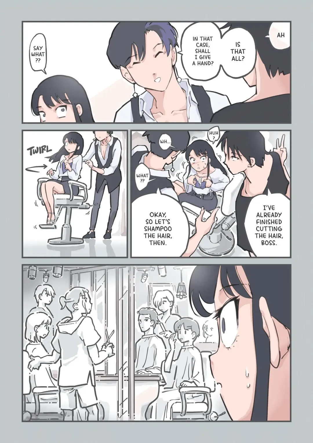 [Alpaca Club] Kokotte Hair Salon desu yo ne!? | This is a Hair Salon, Right?! Fhentai - Page 28