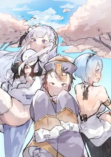Read [Jiangshi] Emilia, Rem and Subaru futanari - Fhentai