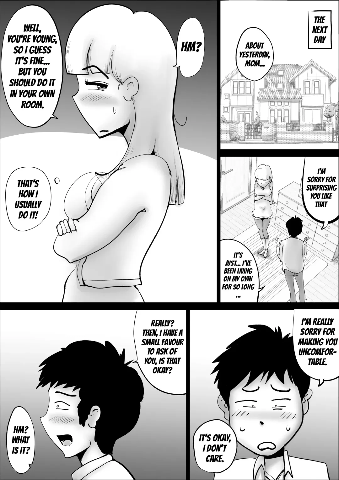 [Kazum] Kaa-san ga Nandakanda Itte Musuko no Seishori ni Tsukiatte kureta Hanashi | The Story of How a Mother Somehow Went Along With Her Son's Perverse Requests Fhentai - Page 6