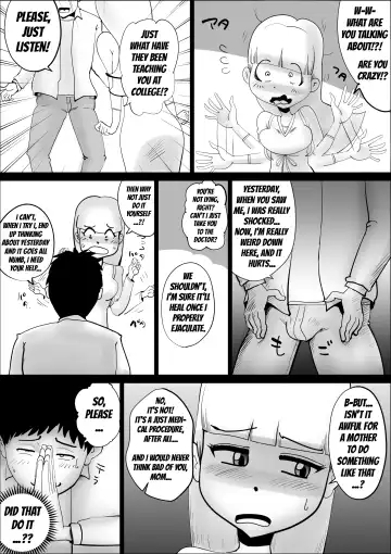 [Kazum] Kaa-san ga Nandakanda Itte Musuko no Seishori ni Tsukiatte kureta Hanashi | The Story of How a Mother Somehow Went Along With Her Son's Perverse Requests Fhentai - Page 8