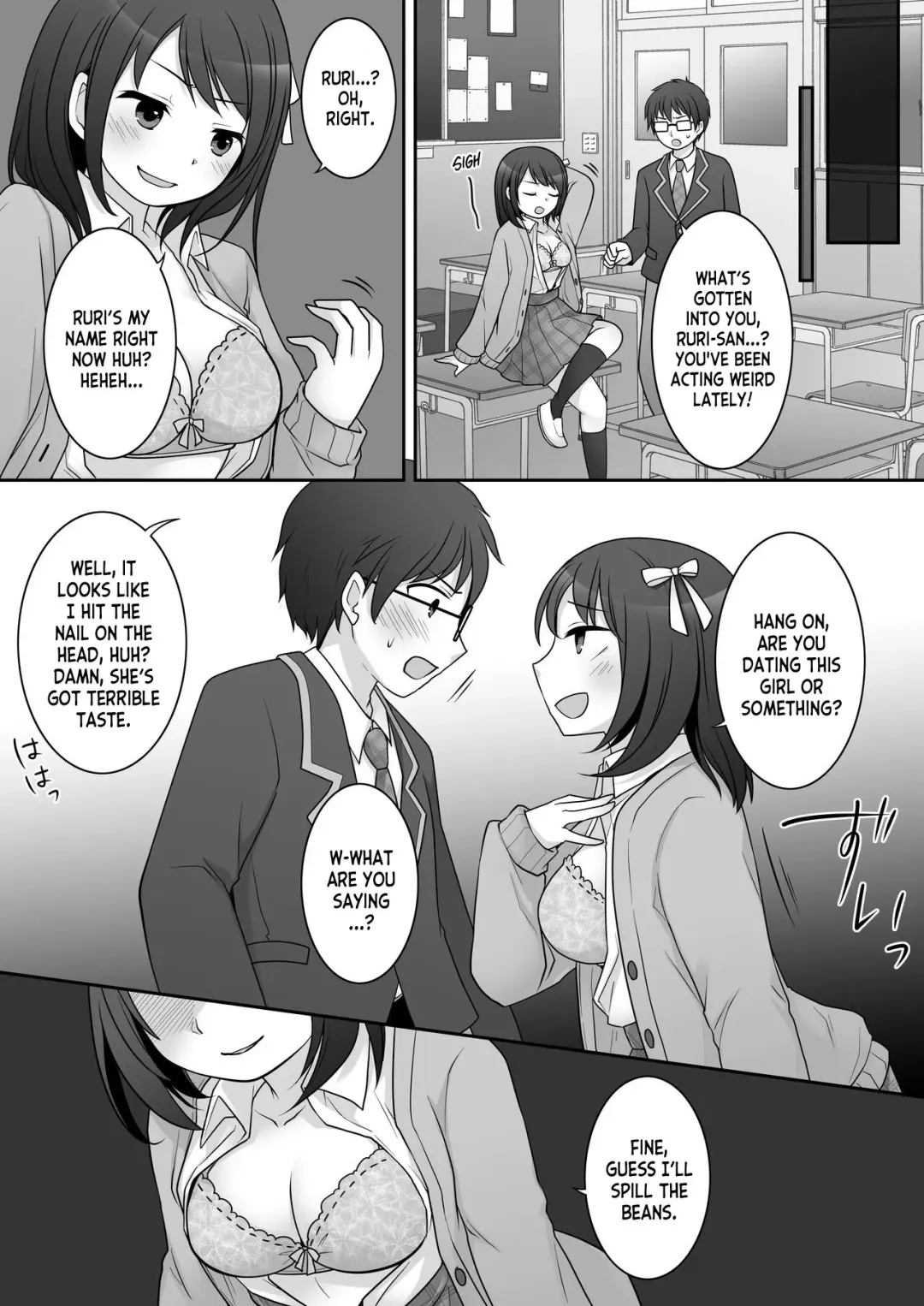 [Kuratsuka Riko] Furyou in Kanojo ~Boku no Kanojo no Karada wa Furyou Otoko (Aitsu) ni Nottoraremashita ~ Fhentai - Page 14
