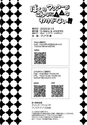 [Mars - Yomogi Ringo] Boku no Master ga Konnani △△na wake ga nai!! Fhentai - Page 21