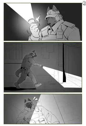 [Jiang Bao 1500] 【酱爆】深巷警犬 Fhentai - Page 3