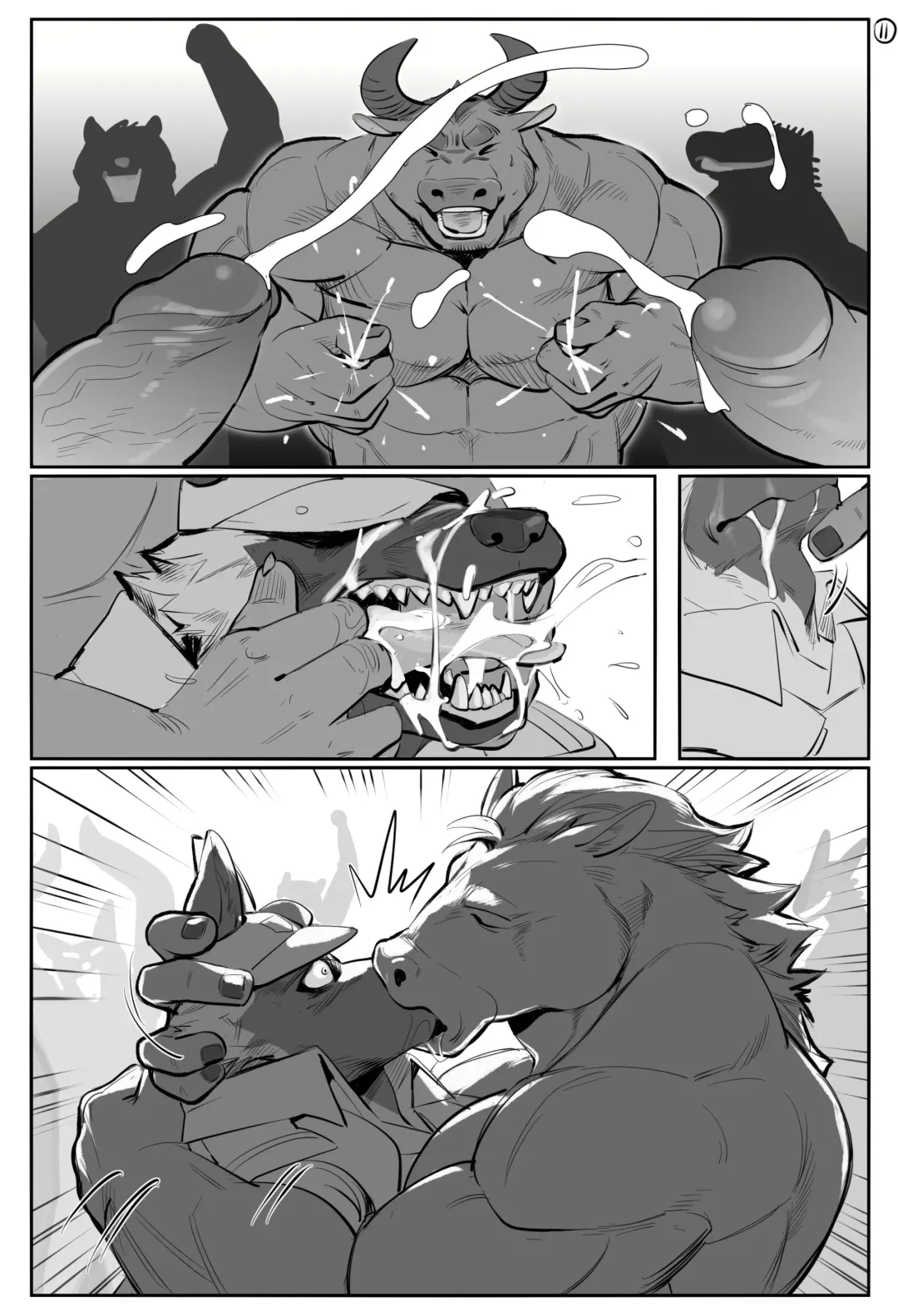 [Jiang Bao 1500] @1500jiangbao - Furry comics Fhentai - Page 12