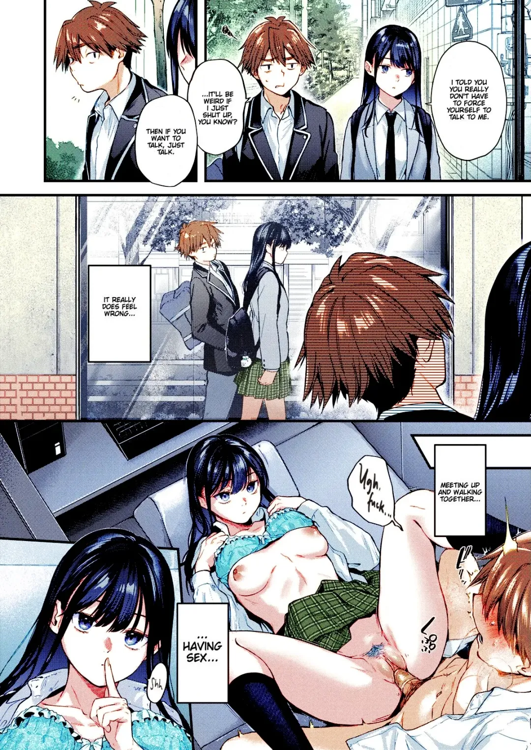 [Gosaiji] Amai aimai chapter 1 color uncensored Fhentai - Page 14