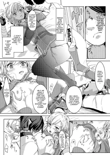 [Kozi - Kuzumochi] Mayonaka no Yuusha no Midarana Kenshin | The Heros Night of Depraved Devotion Fhentai - Page 6