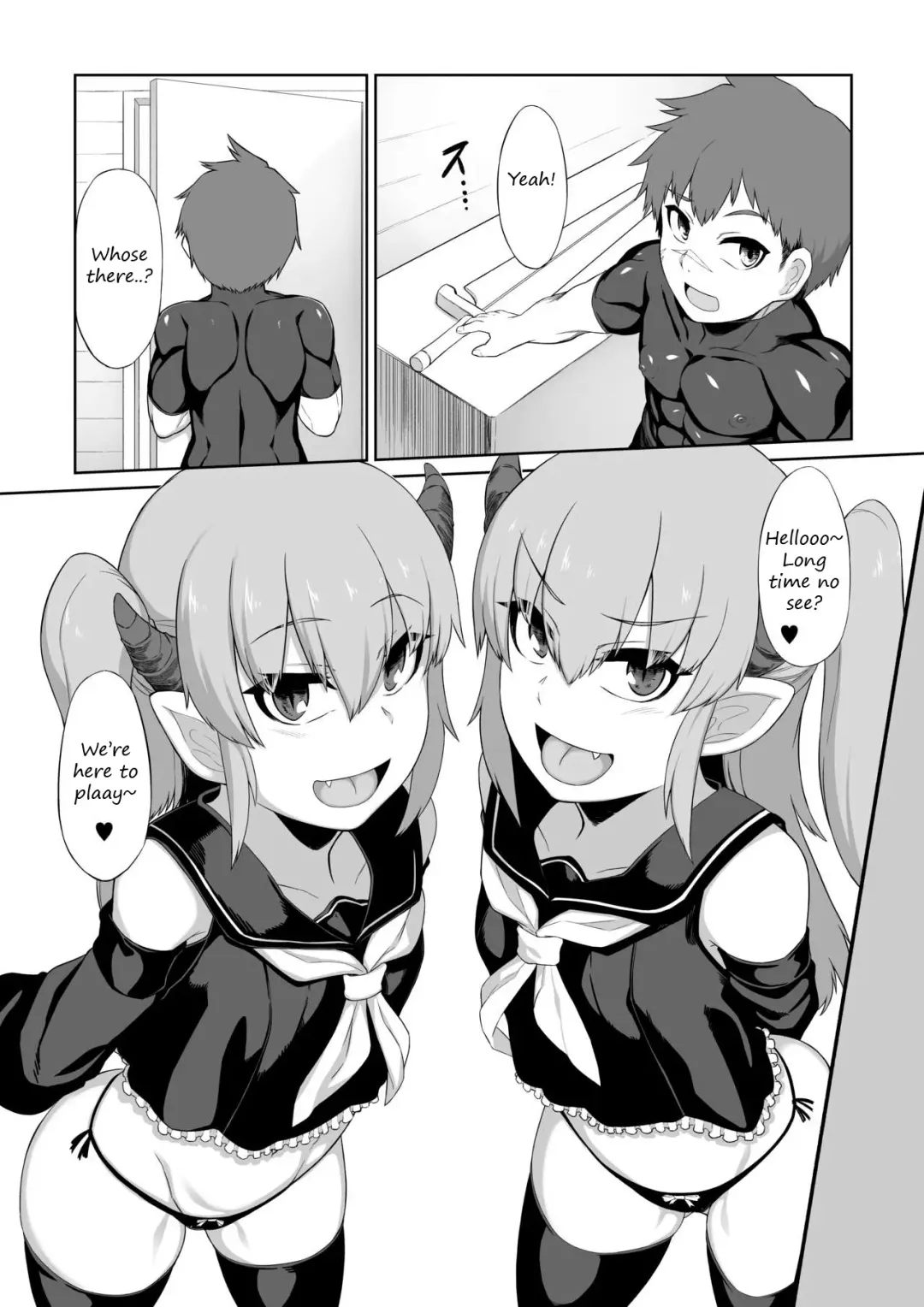[Moscow] Futago Succubus to Mahou no Onaho | The Succubus Twins and the Magical Onahole Fhentai - Page 5