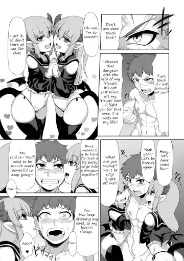 [Moscow] Futago Succubus to Mahou no Onaho | The Succubus Twins and the Magical Onahole Fhentai - Page 12