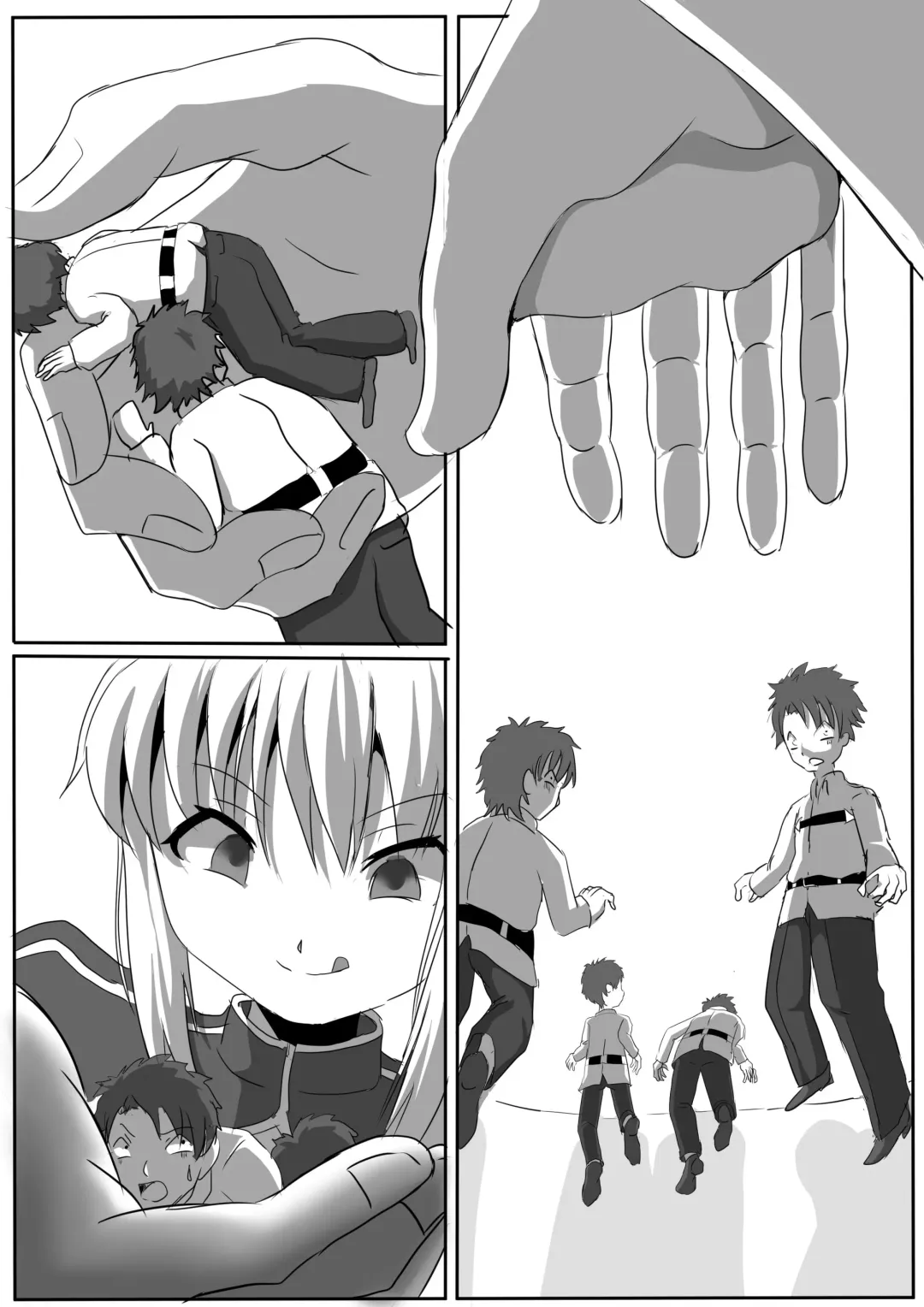 Gudao-kun x4 vs Artoria-san Fhentai - Page 2
