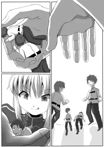 Gudao-kun x4 vs Artoria-san Fhentai - Page 2