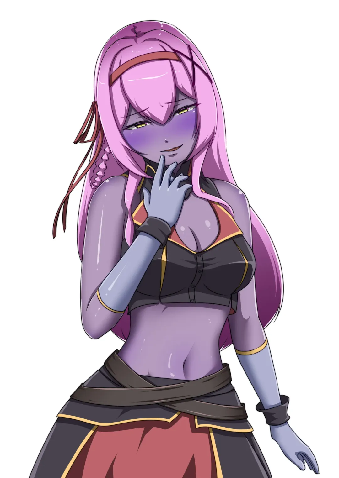 [Dew] Shinmai Megami ga Ecchi na Teki to Tatakatte Haiboku suru Hanashi Fhentai - Page 35