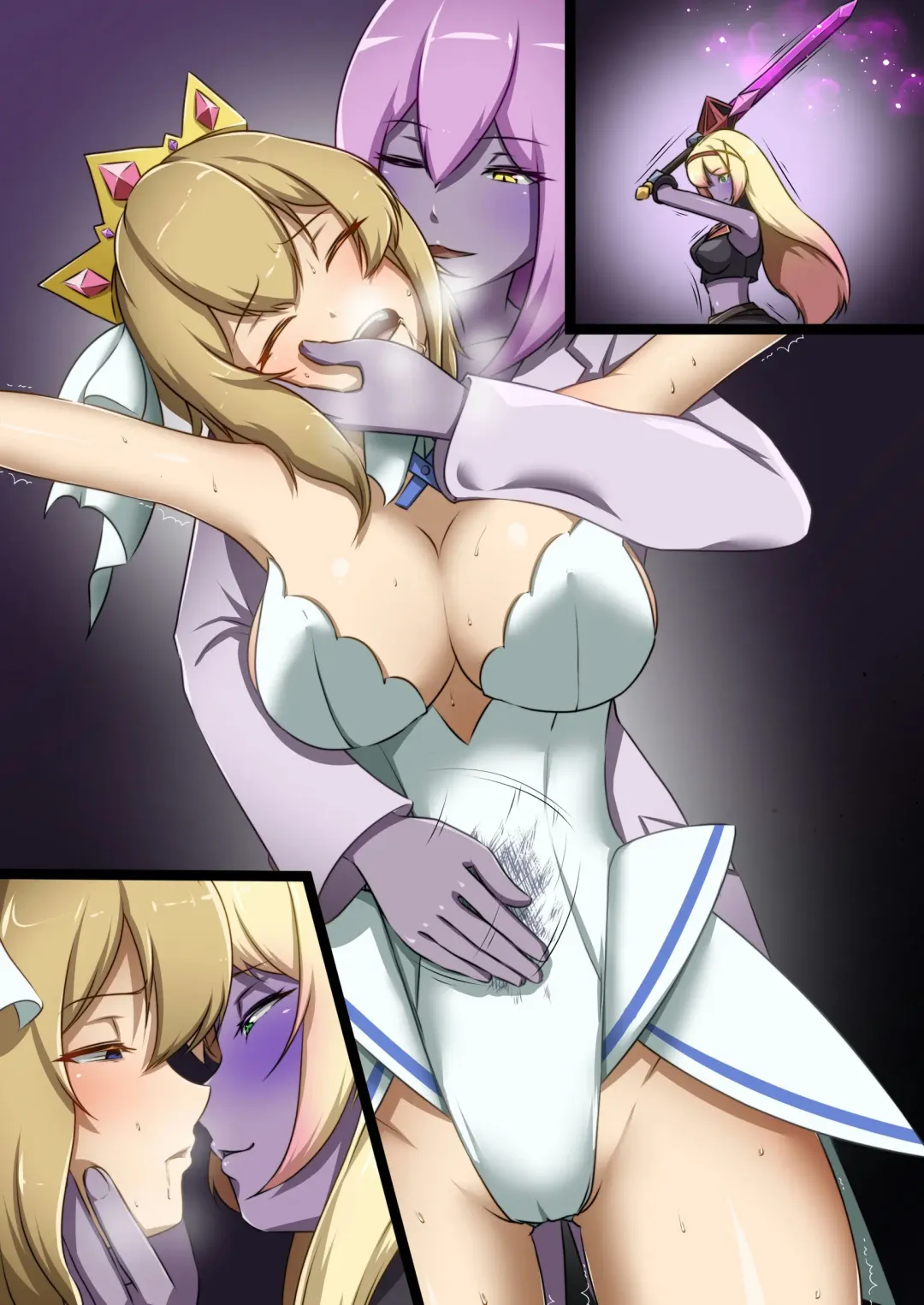 [Dew] Shinmai Megami ga Ecchi na Teki to Tatakatte Haiboku suru Hanashi Fhentai - Page 43