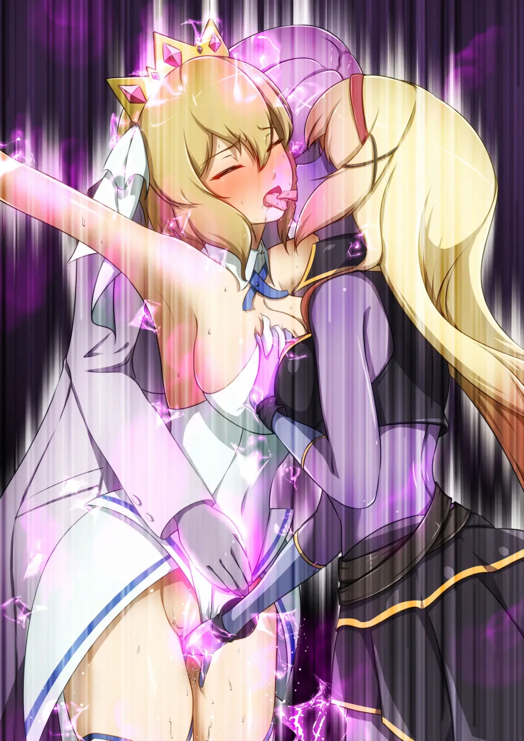 [Dew] Shinmai Megami ga Ecchi na Teki to Tatakatte Haiboku suru Hanashi Fhentai - Page 45