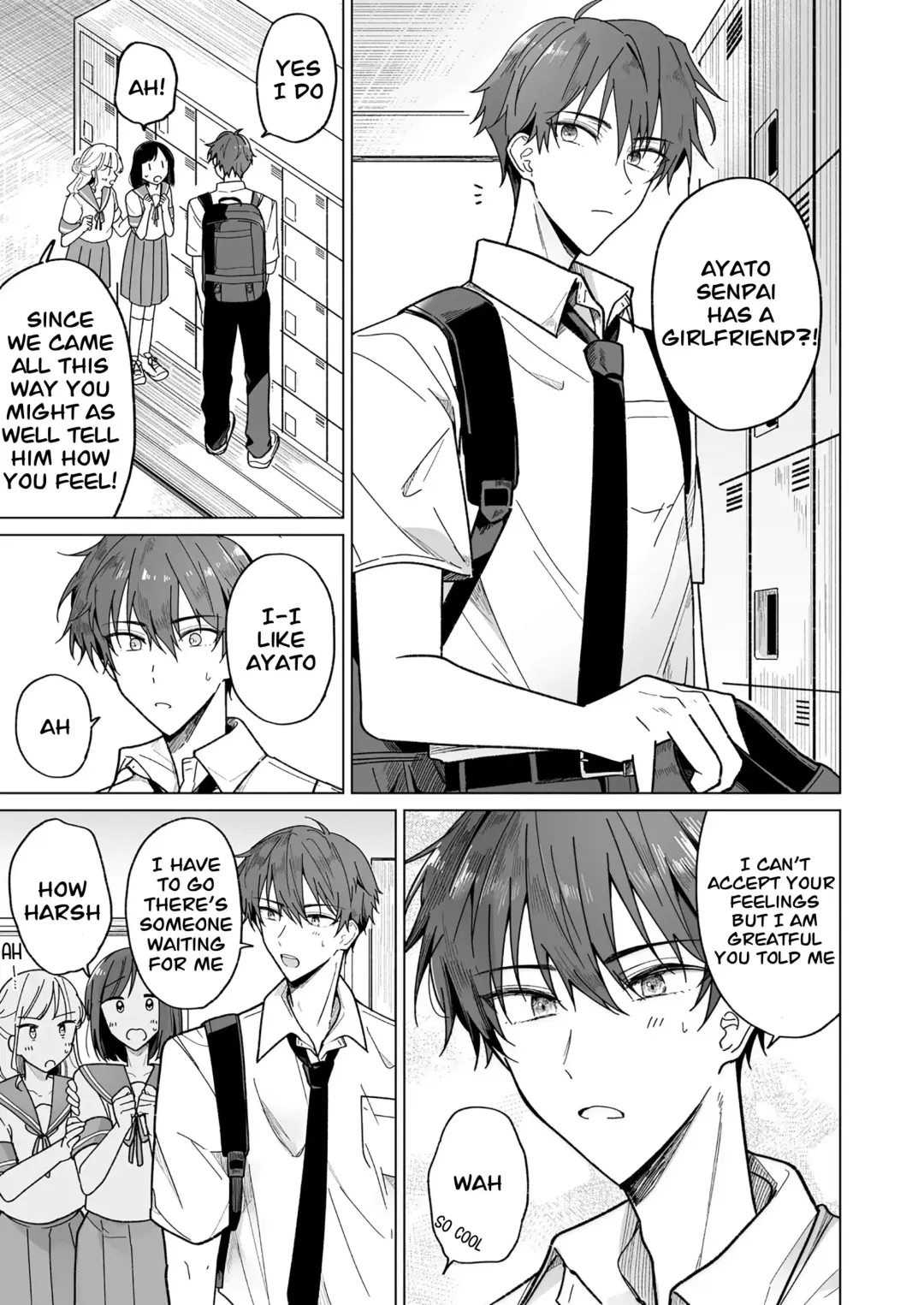 Ayato-kun wa Doushitai？ ~Cool na Kareshi wa Semerareru no ga Hazukashii!~ _ What do you want to do, Ayato？ ~Cool boyfriend is embarrassed to be Teased!~ Fhentai - Page 1