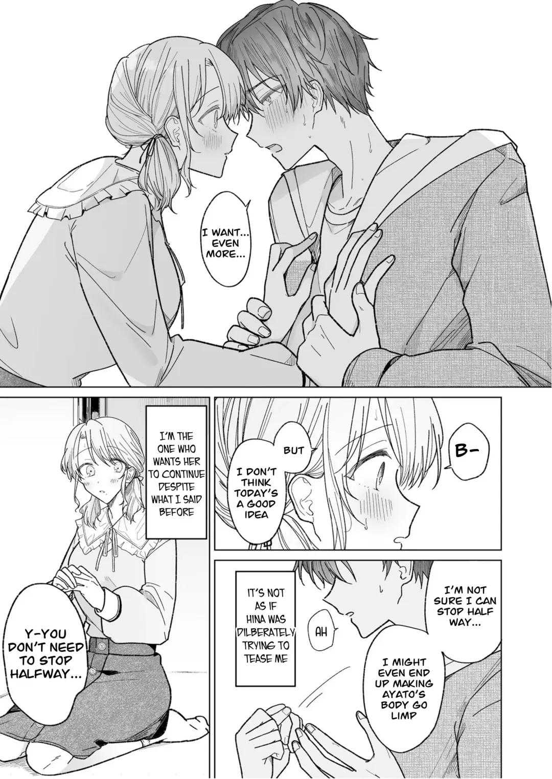 Ayato-kun wa Doushitai？ ~Cool na Kareshi wa Semerareru no ga Hazukashii!~ _ What do you want to do, Ayato？ ~Cool boyfriend is embarrassed to be Teased!~ Fhentai - Page 45