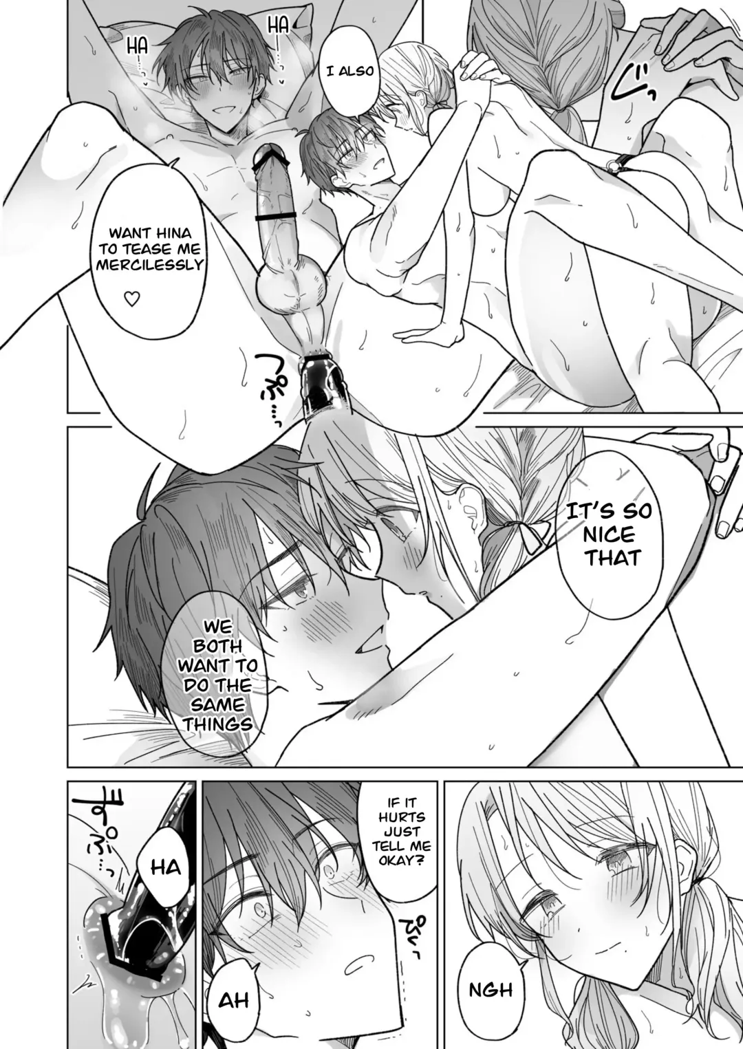 Ayato-kun wa Doushitai？ ~Cool na Kareshi wa Semerareru no ga Hazukashii!~ _ What do you want to do, Ayato？ ~Cool boyfriend is embarrassed to be Teased!~ Fhentai - Page 56