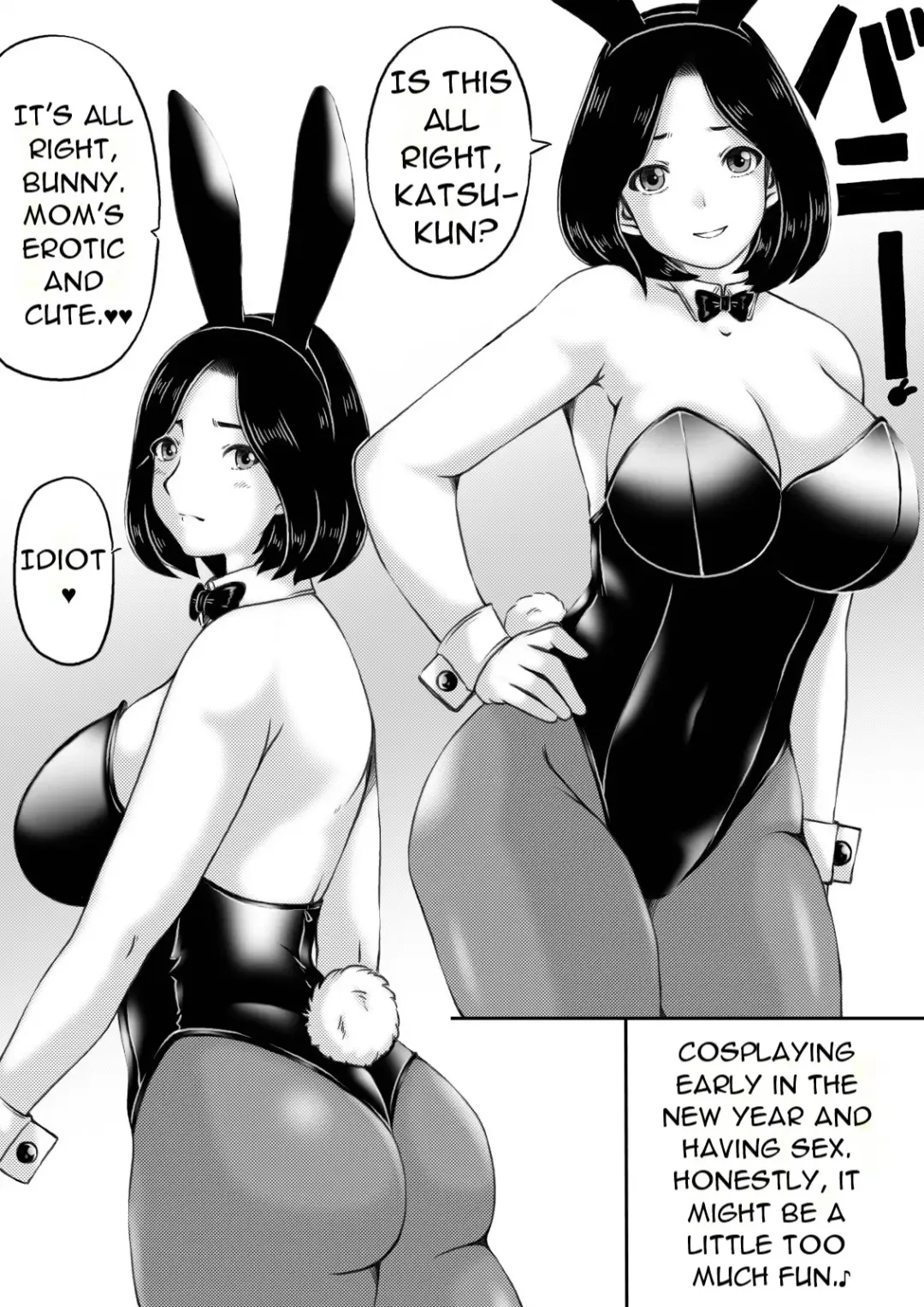 [Mankai Beesuke] Haha to Moto Futokou Musuko to Usagi Fhentai - Page 10