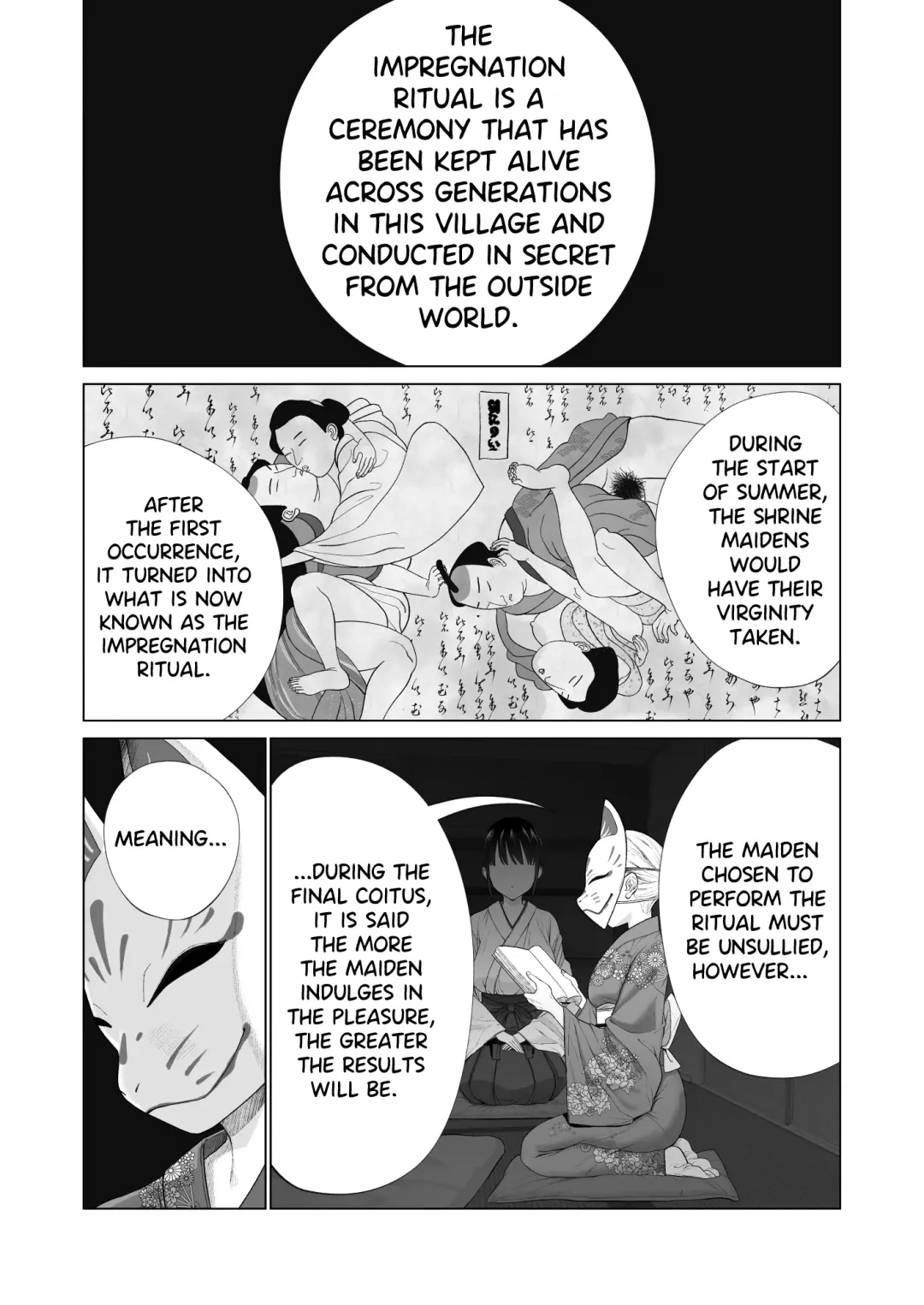 [Yoikorogashi] Inyou no Gi | The Impregnation Ritual Fhentai - Page 3
