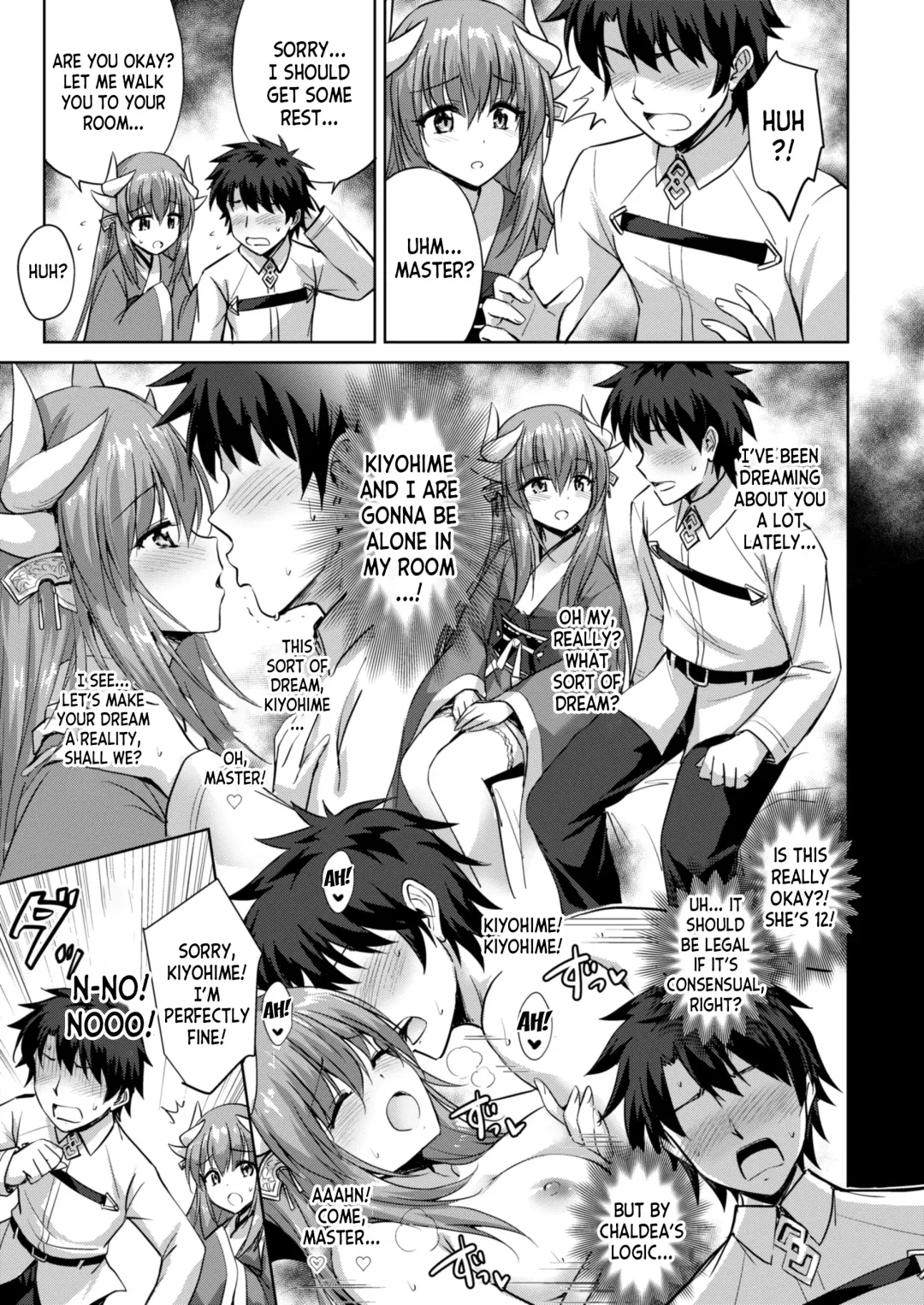 [Marugoshi] Futon no Naka no Kiyohime-chan Fhentai - Page 14