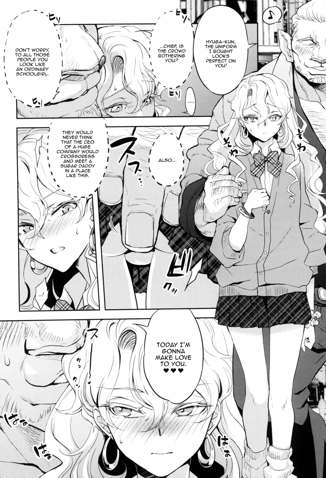 [Yuri] Uchi no Shachou wa Jisha no Tamenara P Katsu Settai mo Kotowarenai | For The Sake Of Our Company, Our CEO Would Even Treat Our Clients as Sugar Daddies Fhentai - Page 10