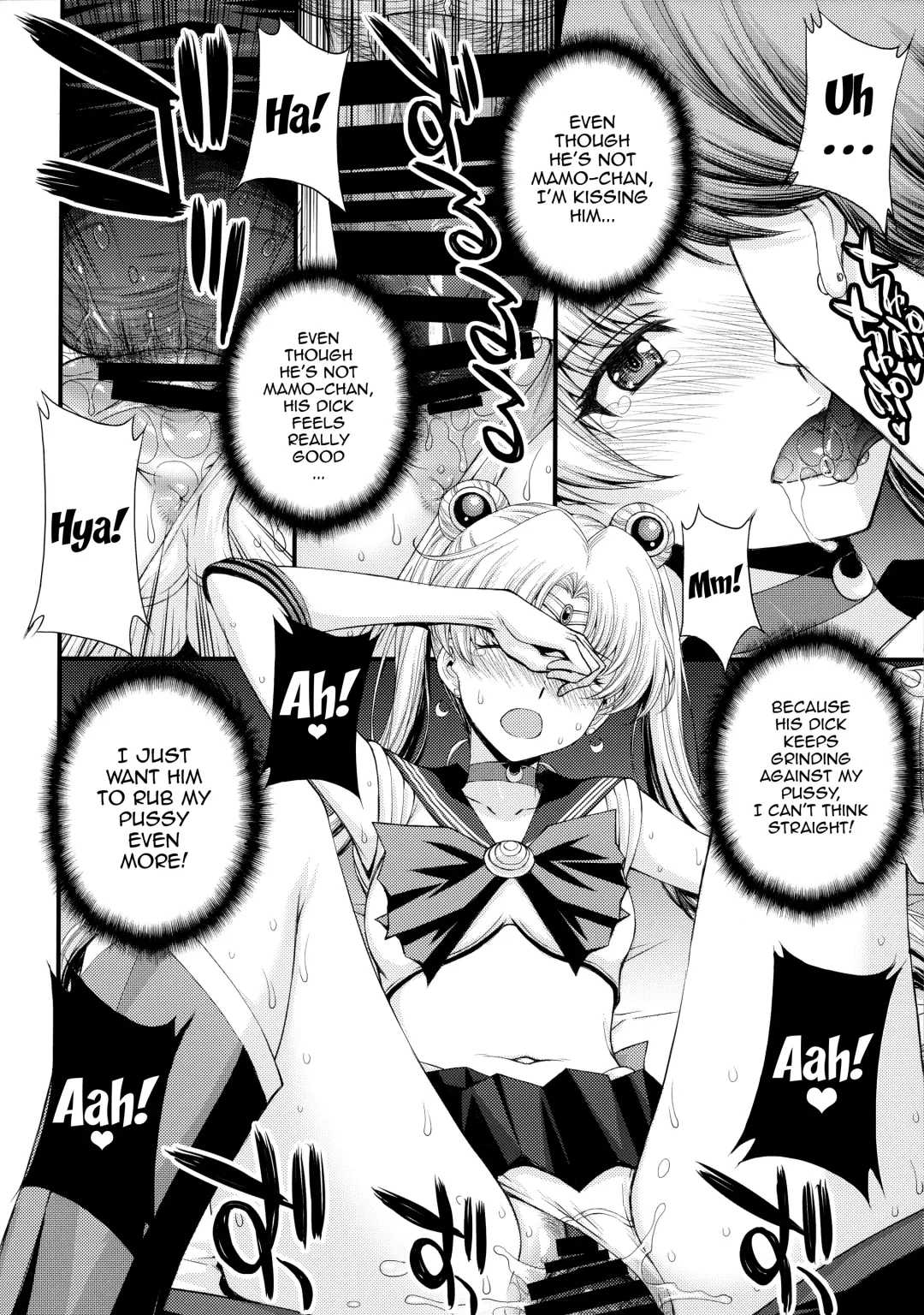 [Kitahara Aki] Usagi no Junjou!? Chin Make Bishoujo Senshi! |  As Innocent as a Bunny! The Pretty Guardian Loses to the Dick! Fhentai - Page 15