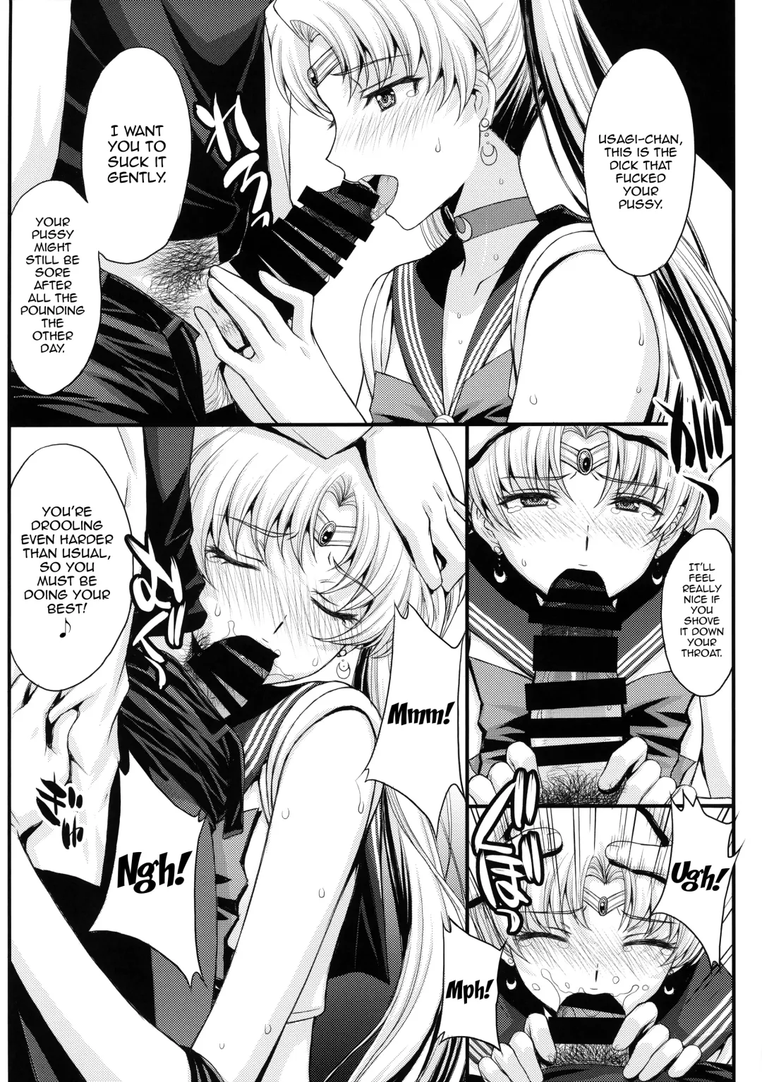 [Kitahara Aki] Usagi no Junjou!? Chin Make Bishoujo Senshi! |  As Innocent as a Bunny! The Pretty Guardian Loses to the Dick! Fhentai - Page 9