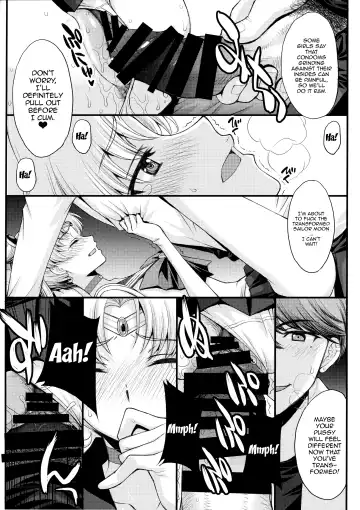 [Kitahara Aki] Usagi no Junjou!? Chin Make Bishoujo Senshi! |  As Innocent as a Bunny! The Pretty Guardian Loses to the Dick! Fhentai - Page 11