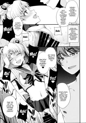 [Kitahara Aki] Usagi no Junjou!? Chin Make Bishoujo Senshi! |  As Innocent as a Bunny! The Pretty Guardian Loses to the Dick! Fhentai - Page 22