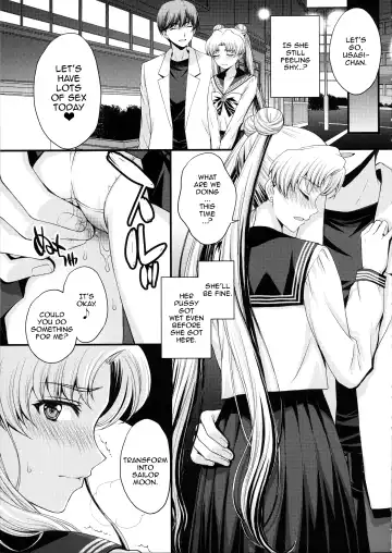 [Kitahara Aki] Usagi no Junjou!? Chin Make Bishoujo Senshi! |  As Innocent as a Bunny! The Pretty Guardian Loses to the Dick! Fhentai - Page 6