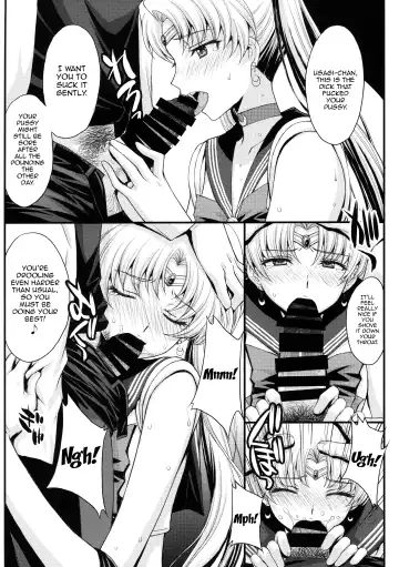 [Kitahara Aki] Usagi no Junjou!? Chin Make Bishoujo Senshi! |  As Innocent as a Bunny! The Pretty Guardian Loses to the Dick! Fhentai - Page 9
