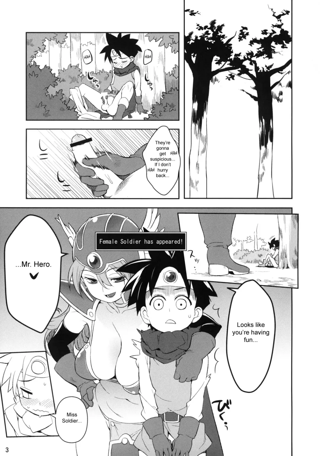 [Nora Higuma] Onna Senshi to | With the Female Soldier Fhentai - Page 3