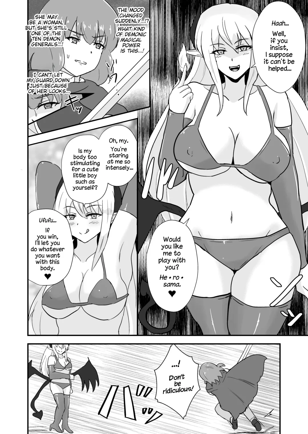 [Oguma] Yuusha, Mazoku no Onee-san ni Haiboku su. |  The Hero is Defeated by a Succubus Oneesan. Fhentai - Page 5