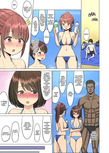 But I Loved Her... Summer Chapter: My Cheerleader Friend Got Taken by a Foreign Student Fhentai - Page 46