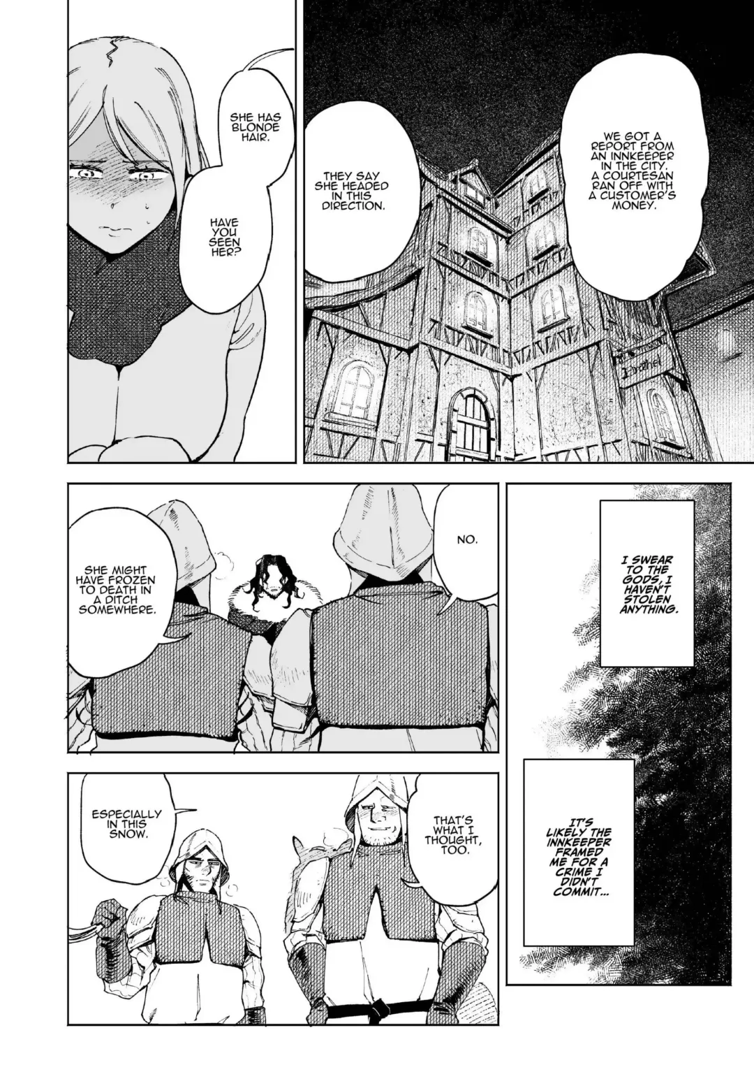 [Igedoaha] Maiden ~Shoufu ga Moto Kishi no Karyuudo ni Hirowareru Hanashi~ | Maiden: The Tale of a Courtesan Rescued by a Former Knight Turned Fhentai - Page 30