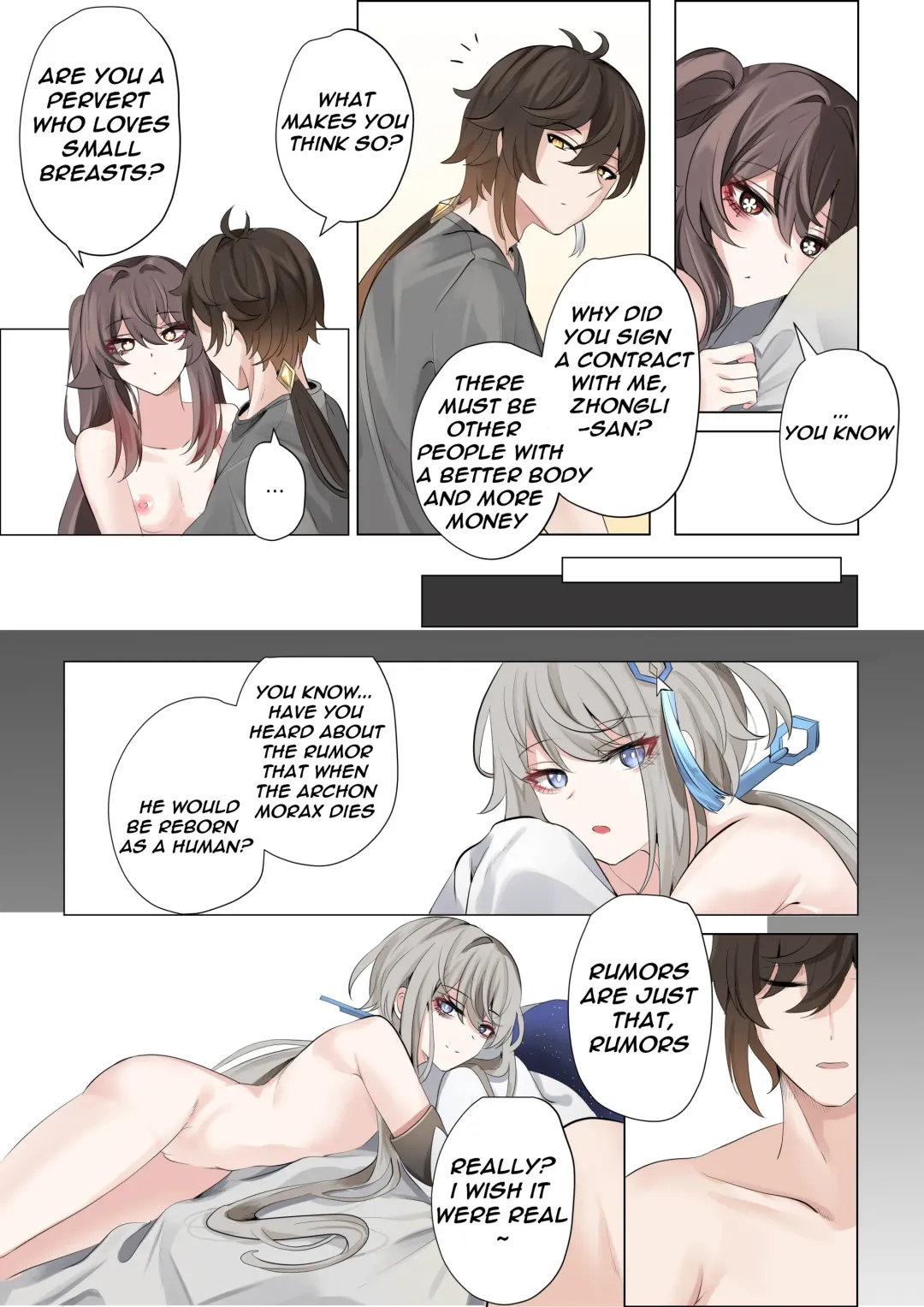 [Bubo] Contract (remake) - A Hu Tao x Zhongli Hentai Comic Fhentai - Page 31