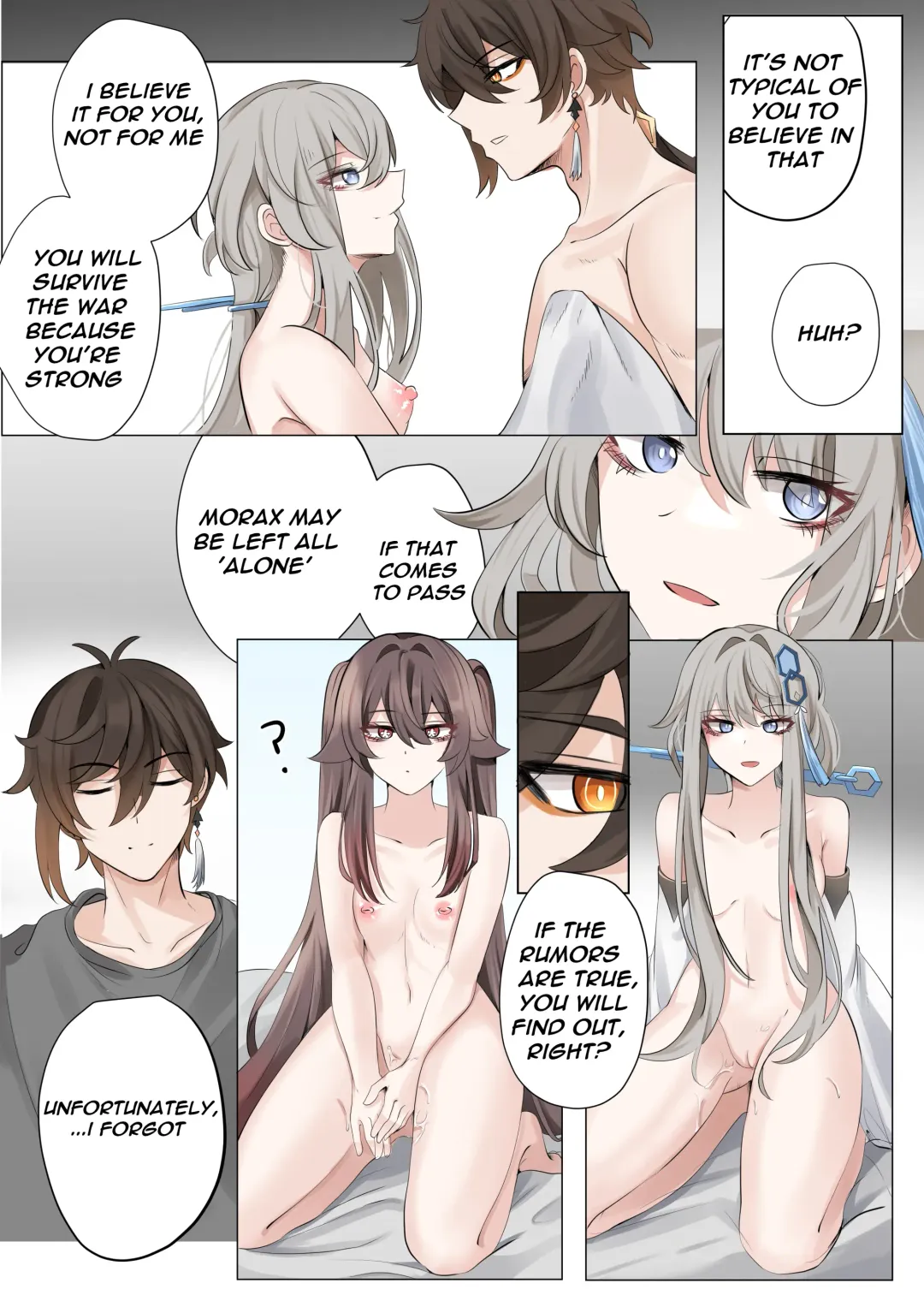 [Bubo] Contract (remake) - A Hu Tao x Zhongli Hentai Comic Fhentai - Page 32