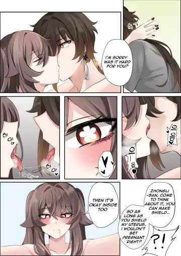 [Bubo] Contract (remake) - A Hu Tao x Zhongli Hentai Comic Fhentai - Page 15