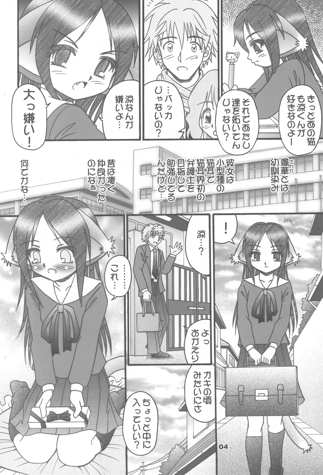 [Chilitan - Nikusyo - R-koga] Tsuyome Neko Fhentai - Page 4