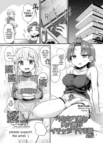 [Magifuro Konnyaku] Futanari Musume to Otokonoko ga Icha Love suru Hanashi Fhentai - Page 20