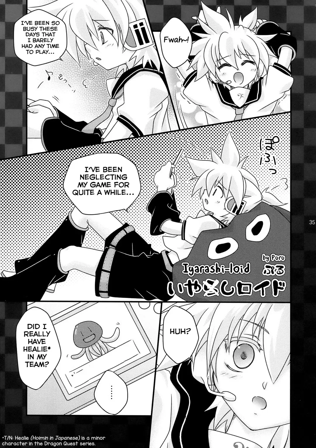 Yoru wa Omoikkiri Len-kyun! Fhentai - Page 35