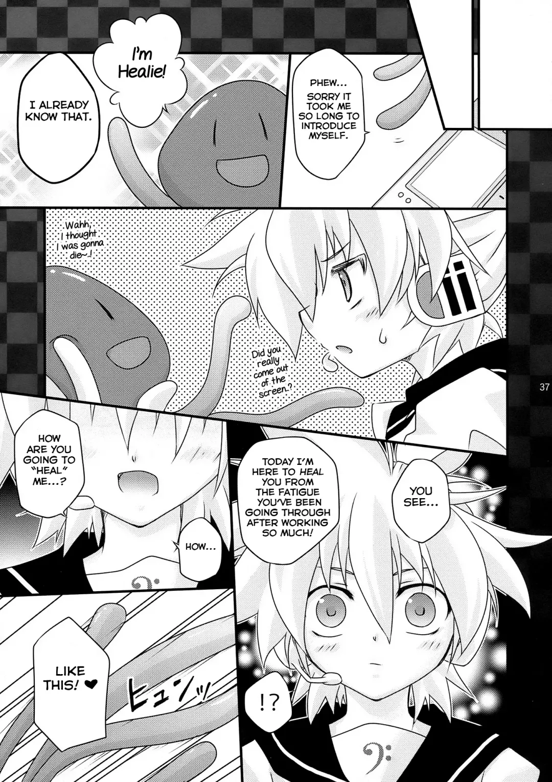 Yoru wa Omoikkiri Len-kyun! Fhentai - Page 37