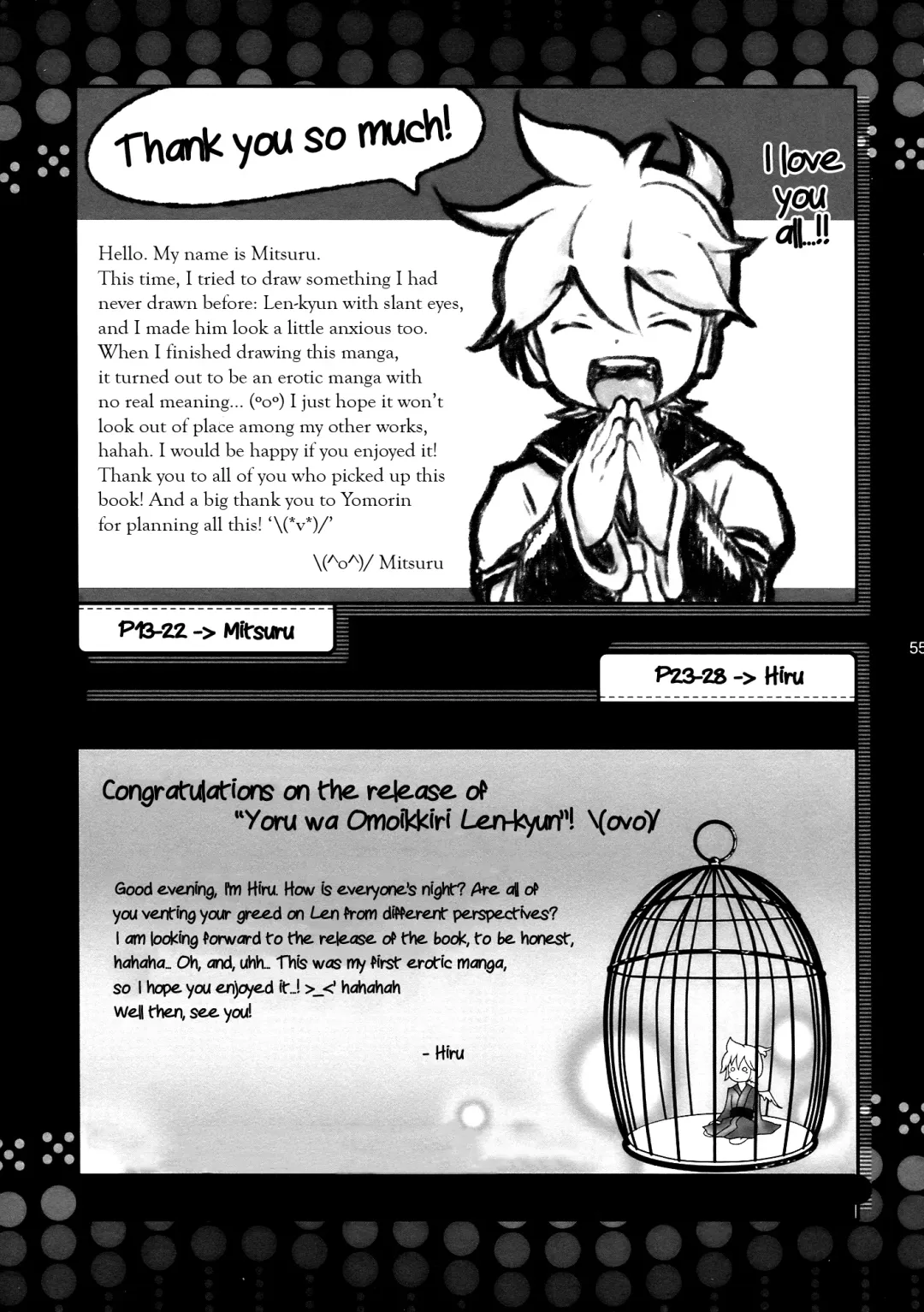 Yoru wa Omoikkiri Len-kyun! Fhentai - Page 55