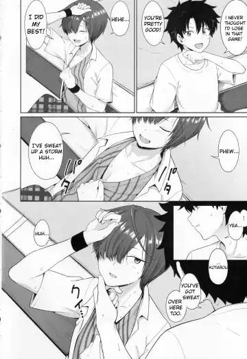 [Toitoi] Natsu, Asedaku no Kouhai to | Summer With My Sweat Soaked Kouhai Fhentai - Page 4